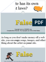 Copyright Quiz Power Point