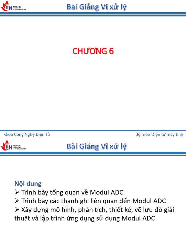 Chuong 7 - Module ADC | PDF