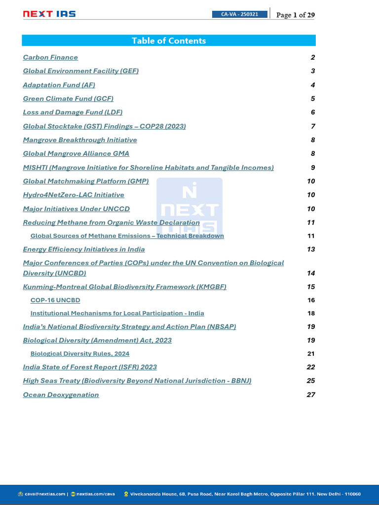 Climate Finance Mechanisms Overview | PDF | Global Environment Facility ...