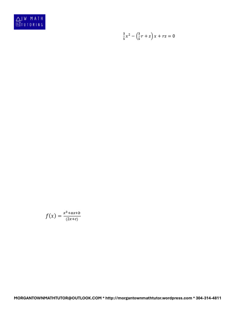 March 2025 SAT Math Worksheet #3 | PDF | Elementary Geometry ...