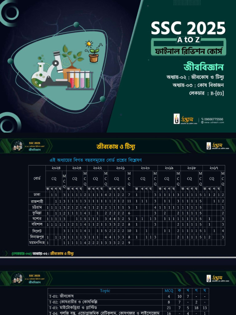 Biology 03 | PDF