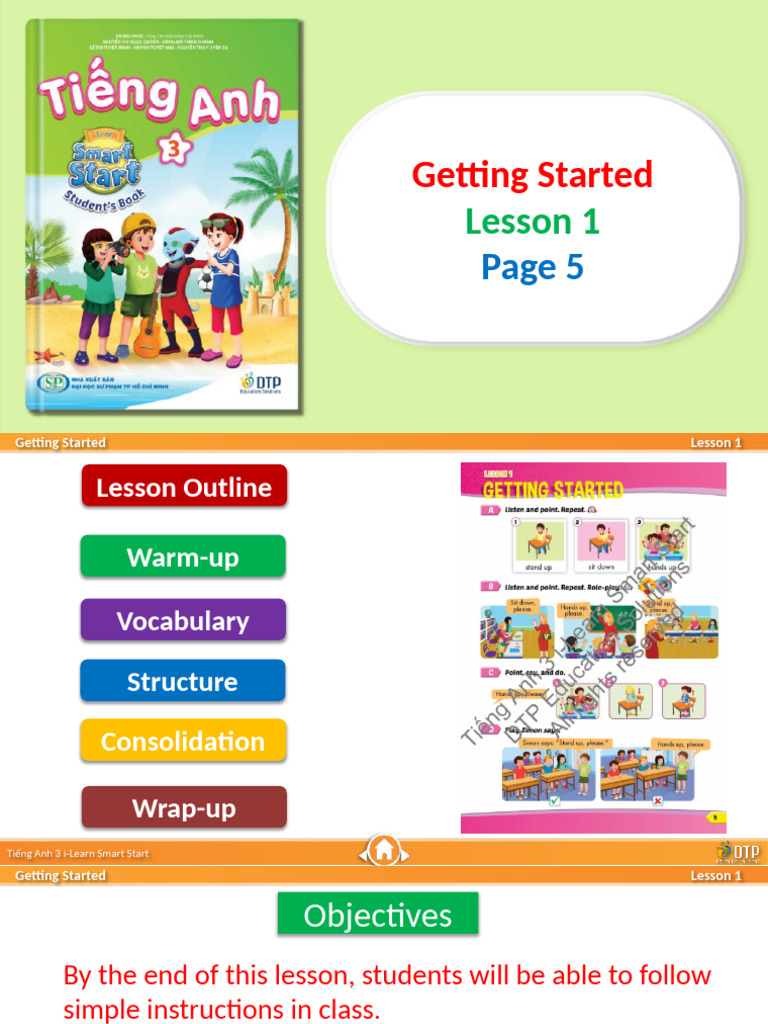 Getting Started - Lesson 1 - Page 5 | PDF | Linguistics | Learning