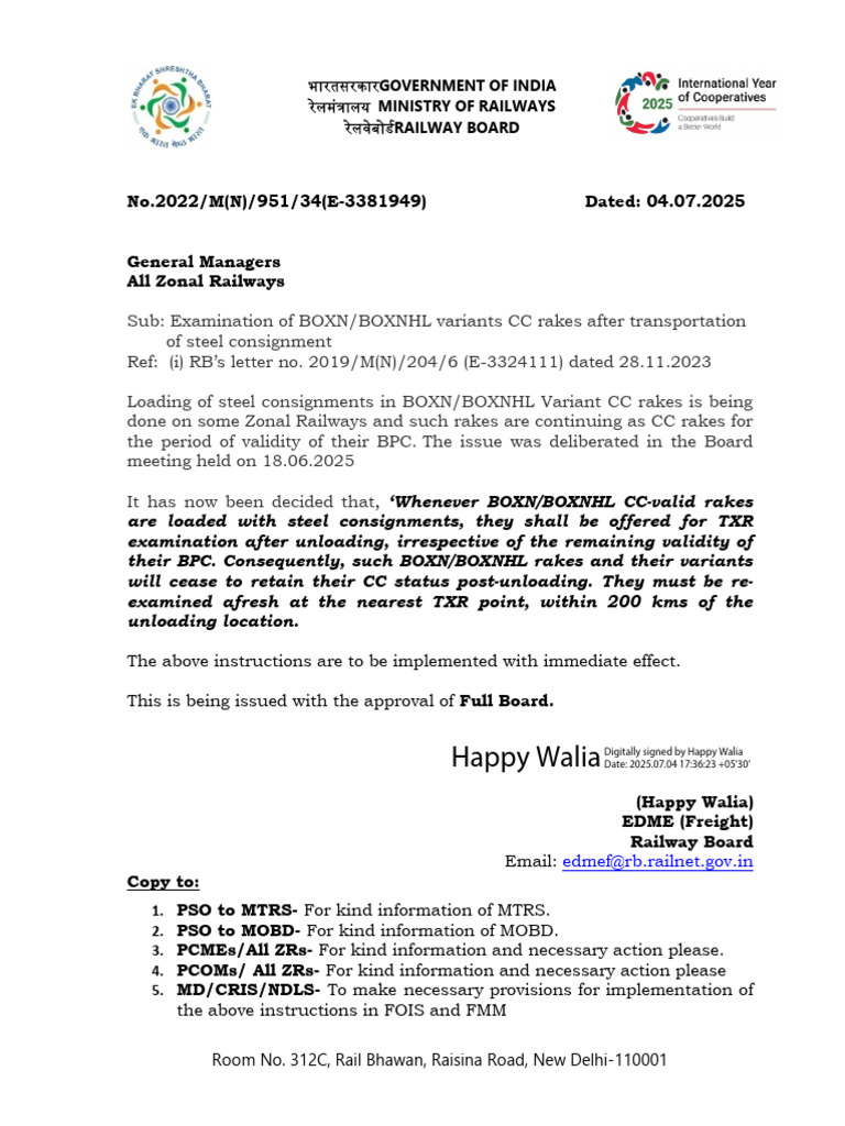 BOXN Rake Examination Guidelines | PDF