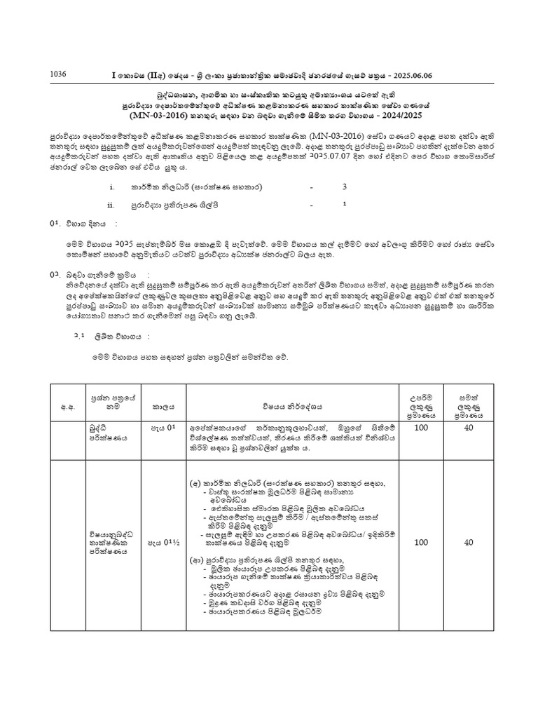 Technical Officer Archaeological Photographer Limited Department of ...