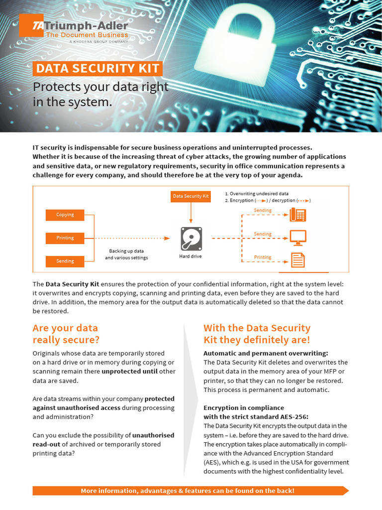 En DB TA Data Security Kit Rev 4 | PDF | Encryption | Secure Communication