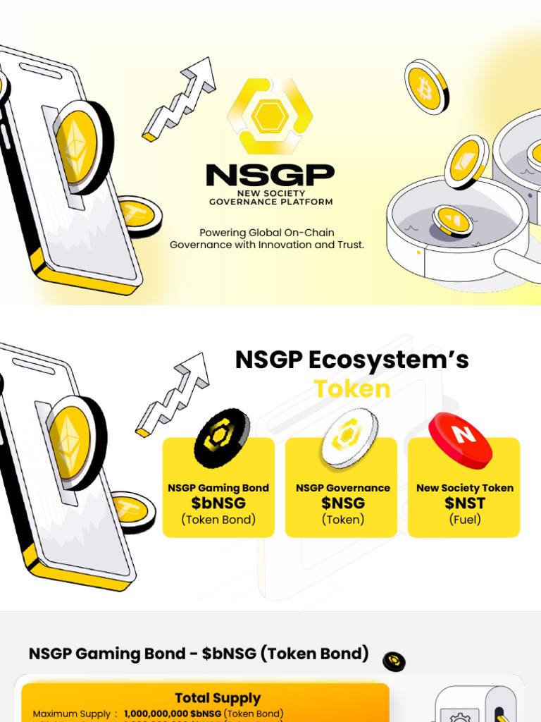 NSGP Tokenomics and Governance Overview | PDF | Bonds (Finance) | Money