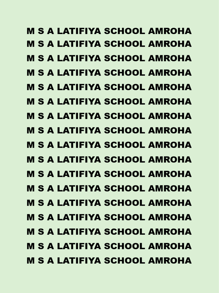 Msa | PDF
