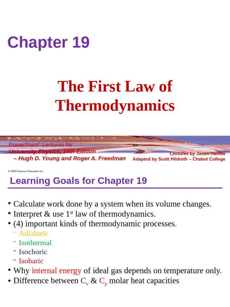 Adiabatic Expansion and Thermodynamic Processes | PDF | Heat | Gases