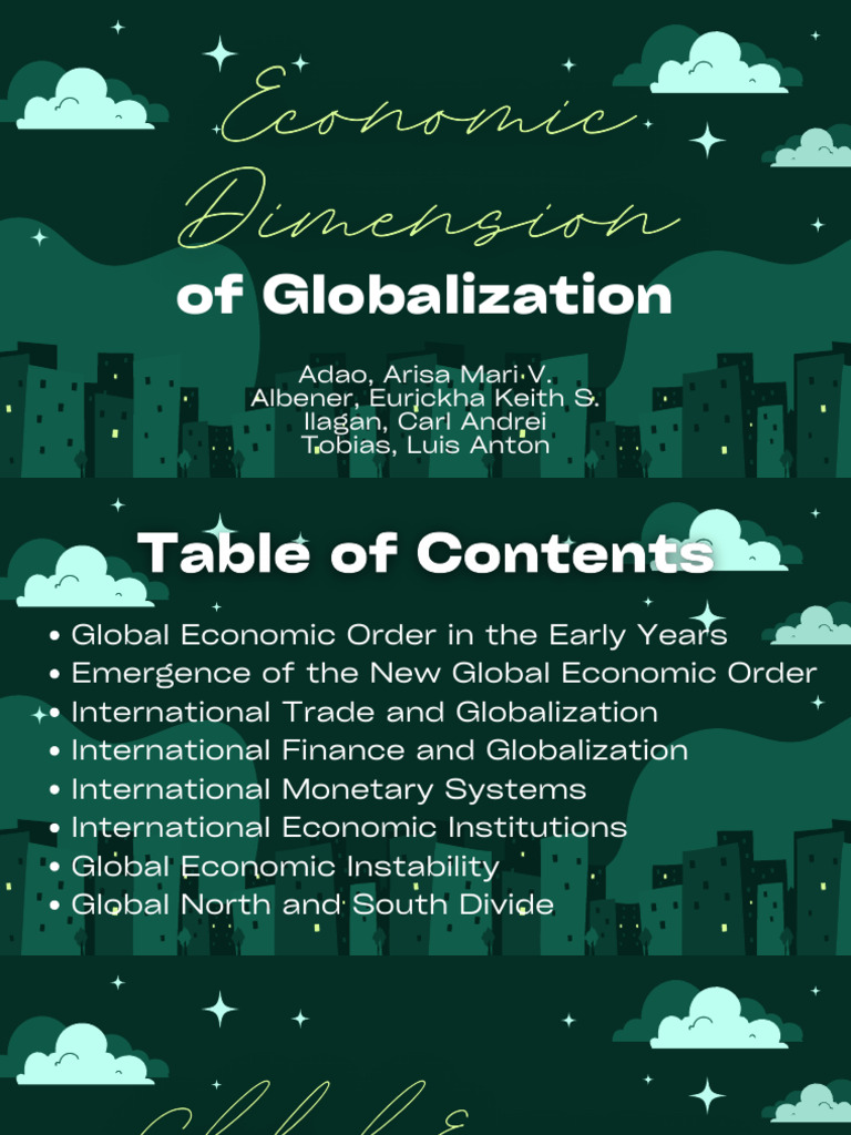 Understanding Globalization Dynamics | PDF | International Finance ...