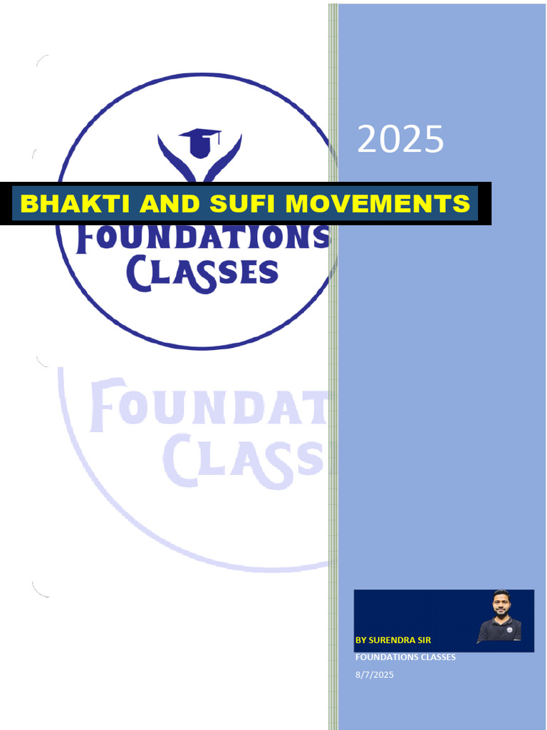 Bhakti and Sufi Movements Overview | PDF | Guru Granth Sahib | Bhakti ...