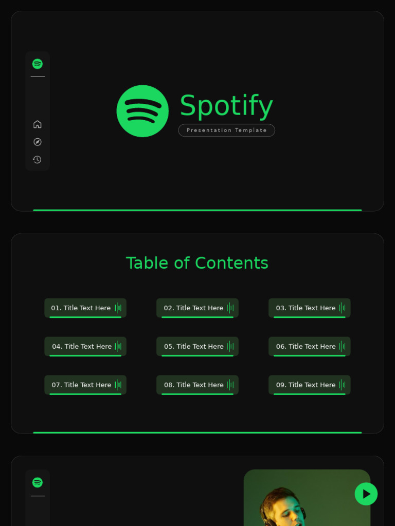 SKT01754 Spotify Template | PDF | Sound Recording | Music Industry