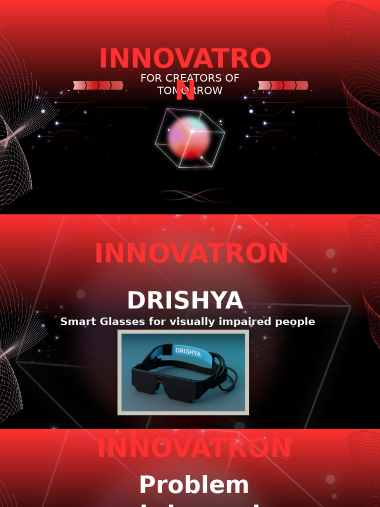 6881d11c104e4 Drishya Innovatron | PDF | Visual Impairment | Human ...