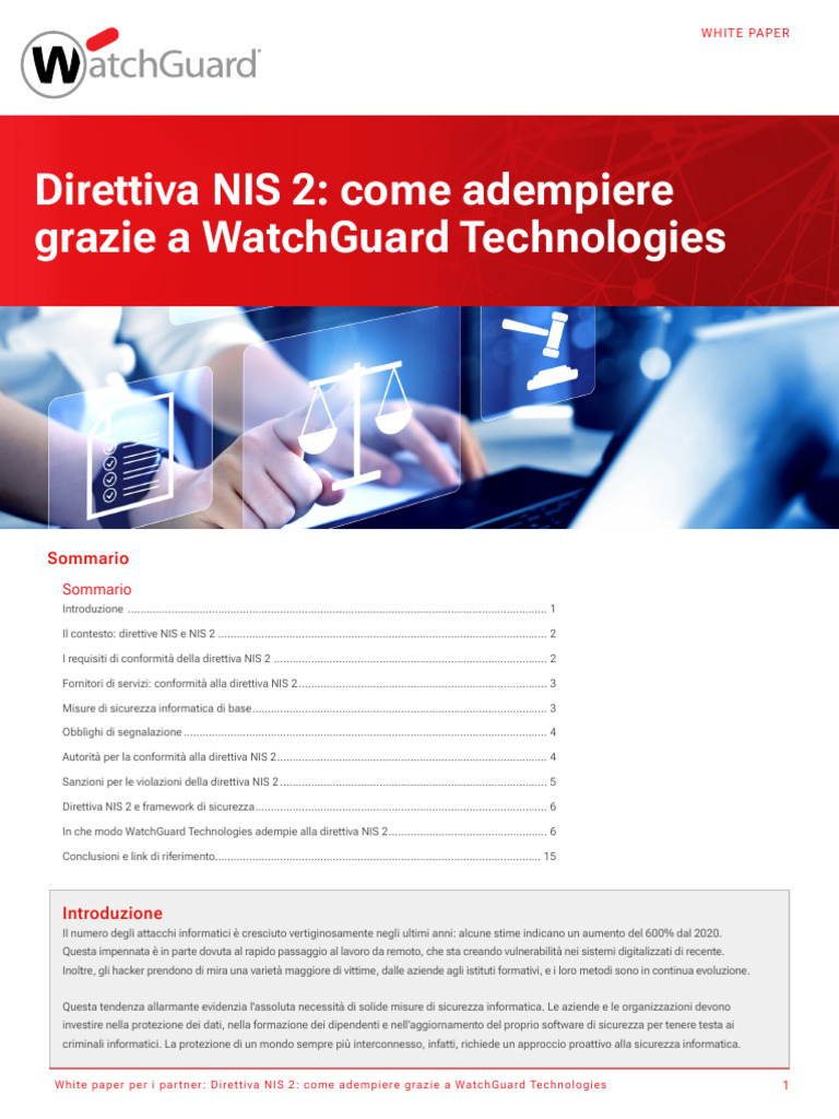 Whitepaper NIS 2 Compliance It | PDF