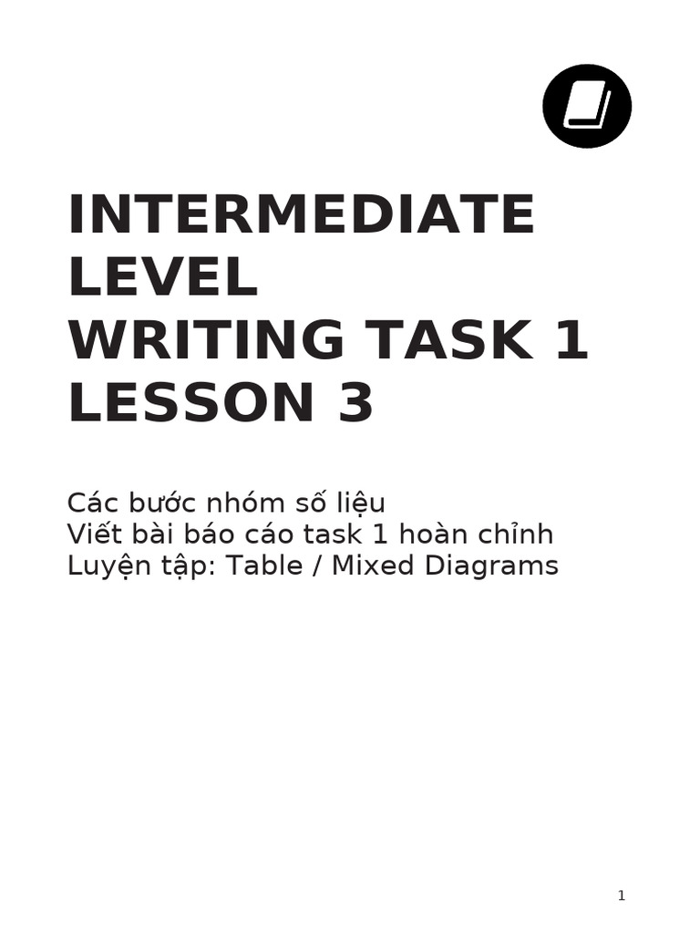 Inter Writing Lesson 3 | PDF