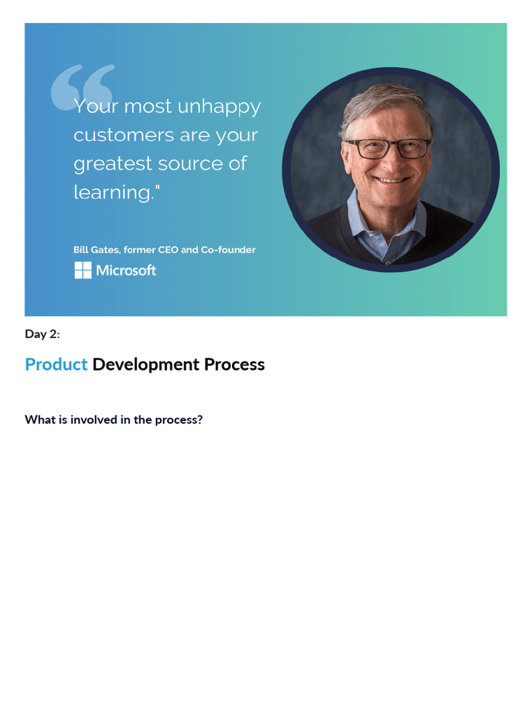 Product Development Process Overview | PDF | Scrum (Software ...