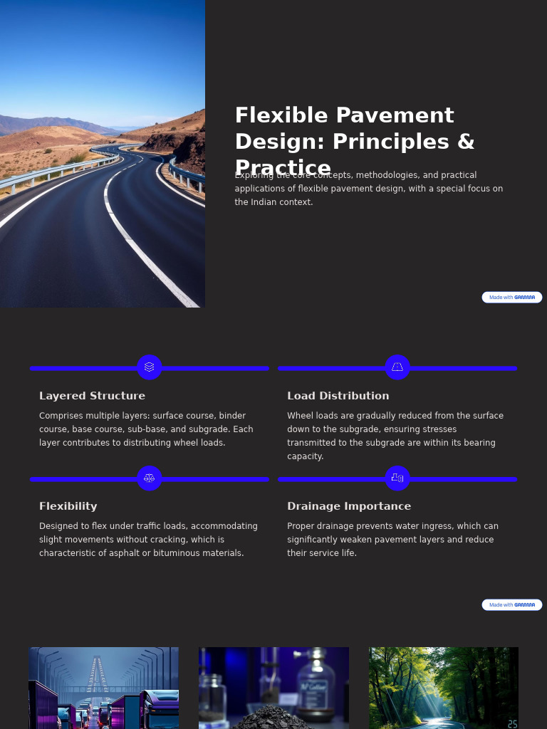Key Features of Flexible Pavement Design | PDF | Road Surface | Civil ...