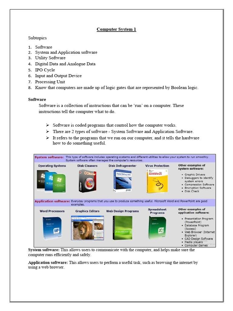 Understanding Computer Software Types | PDF | Malware | Computer File