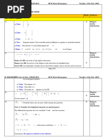 S6 Mathematics Mock Exam 2024/2025 | PDF | Trigonometric Functions ...