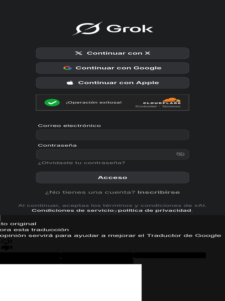 Iniciar Sesión Inicio de Sesión Único de xAI | PDF