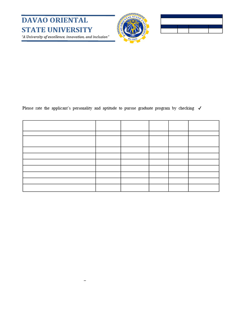 FM DOrSU GRAD 03 Recommendation Form | PDF | Chess | Chess Theory