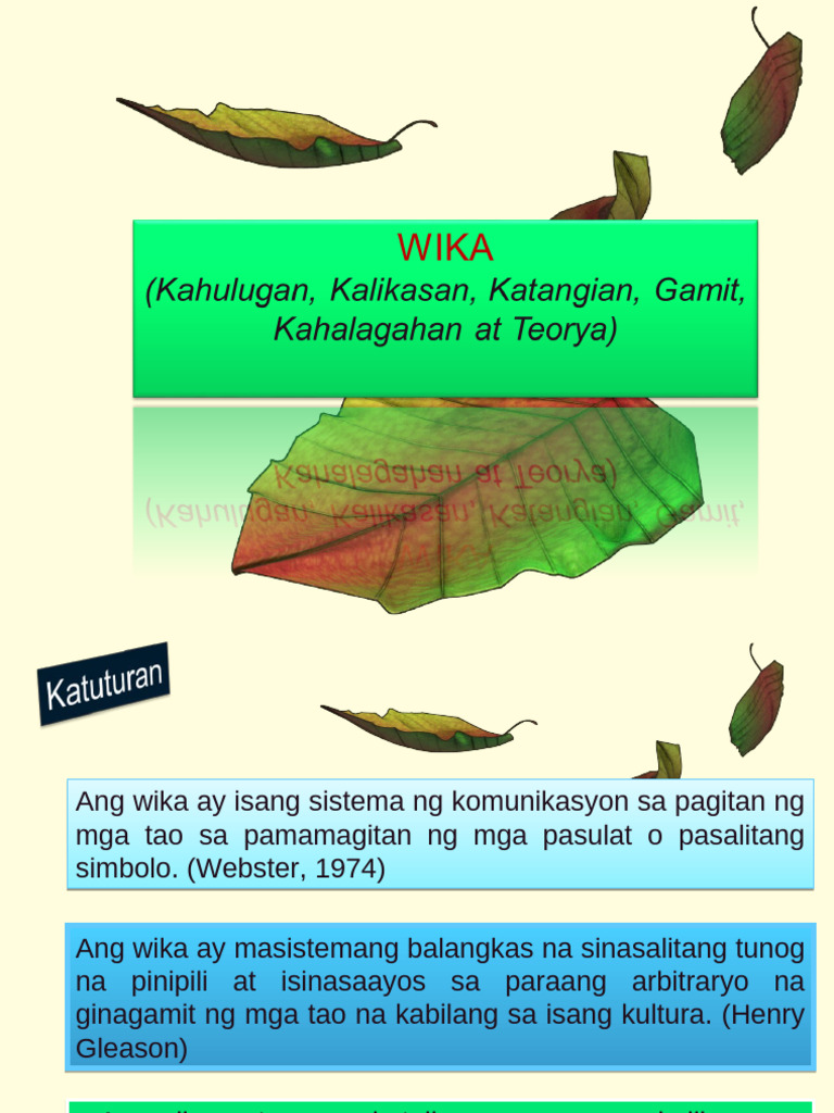 Wika | PDF