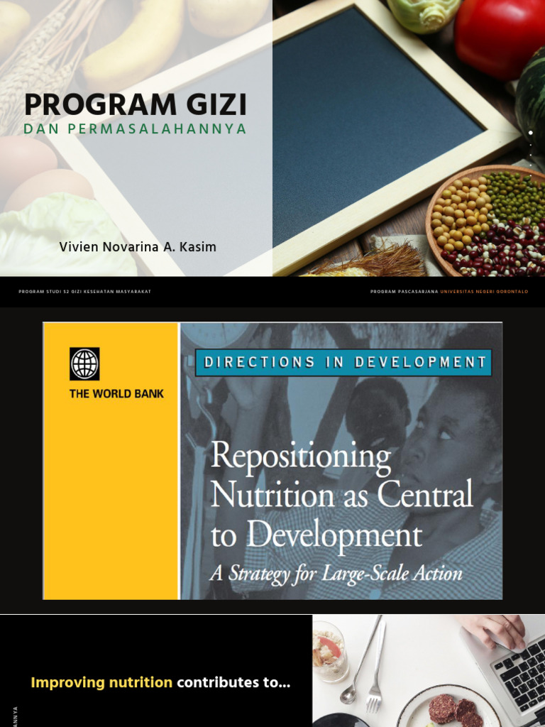 Program Gizi dan Permasalahan Kesehatan | PDF