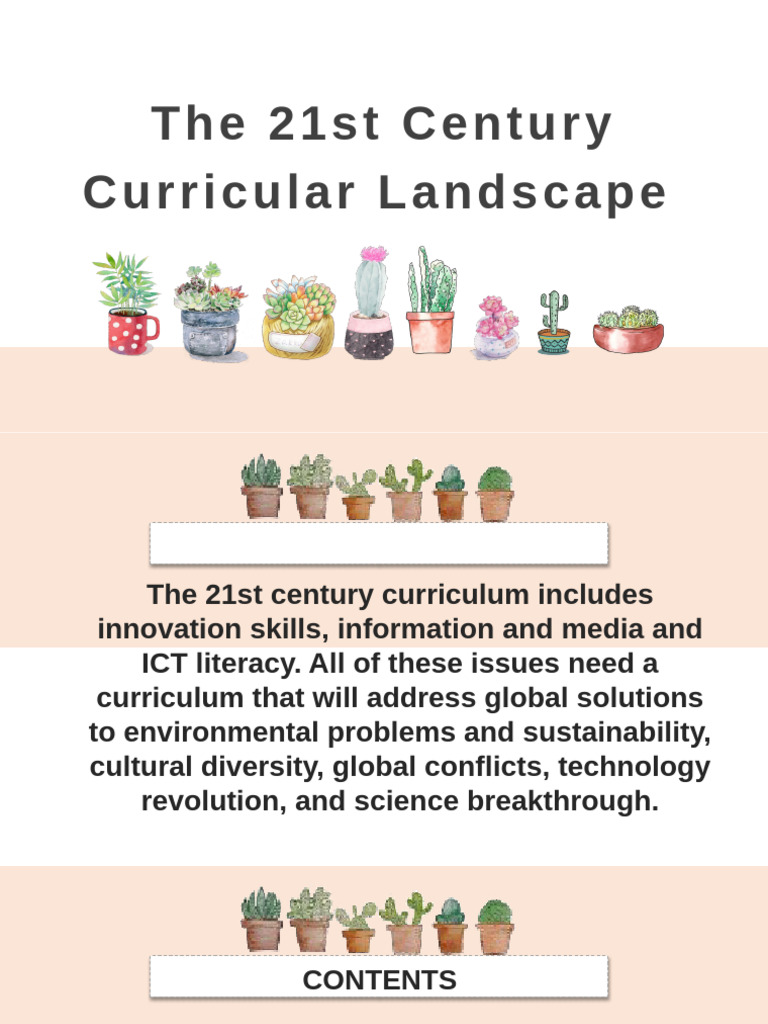 21st Century Curriculum Overview | PDF | Human Communication | Learning