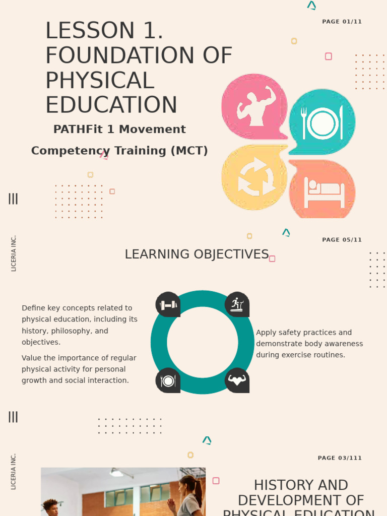 Pathfit 1: Foundations of PE | PDF | Physical Education | Physical Fitness