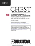 Download The Perioperative Management of Anti Thrombotic Therapy - American College of Chest Physicians Evidence-Based Clinical Practice Guidelines - 8th Edition by Manuela Pereira SN90017471 doc pdf