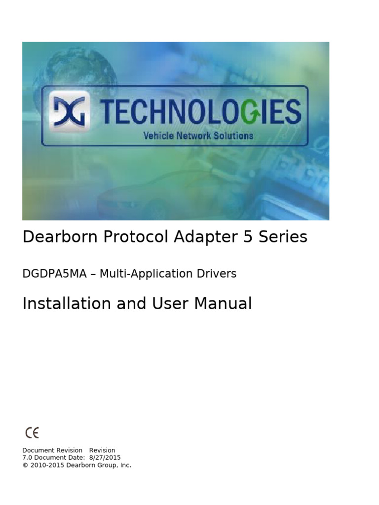 DPA 5 Series User Manual & Installation Guide | PDF | Usb | Computer ...