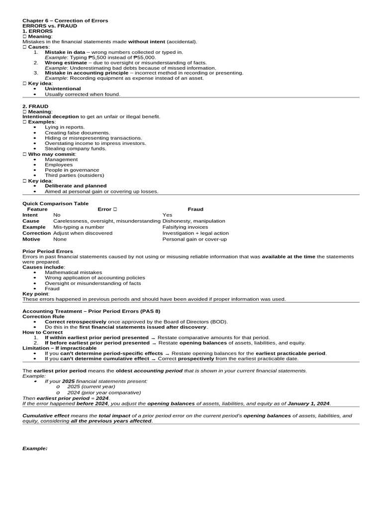 AACP - Chapter 6 | PDF | Balance Sheet | Expense