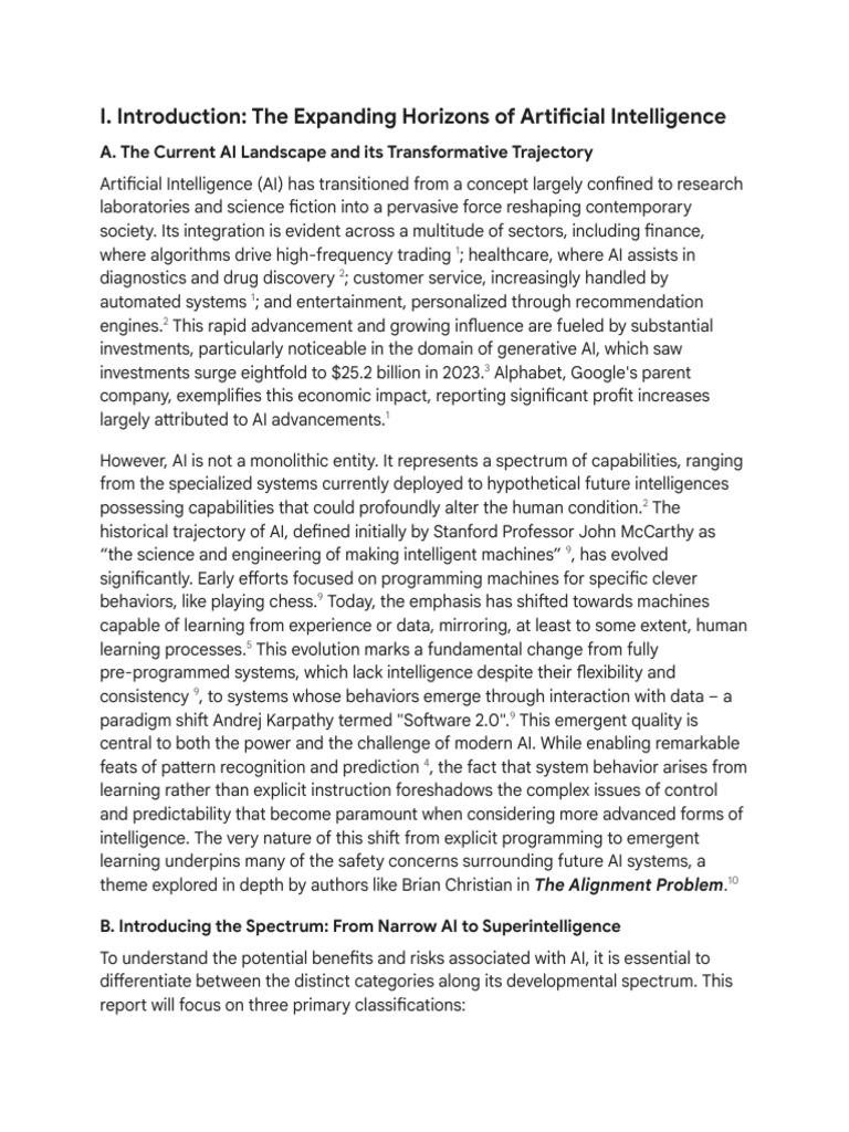 Capabilities, Benefits, and Risks | PDF | Artificial Intelligence ...