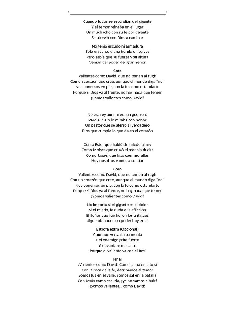 Canción Campamento | PDF