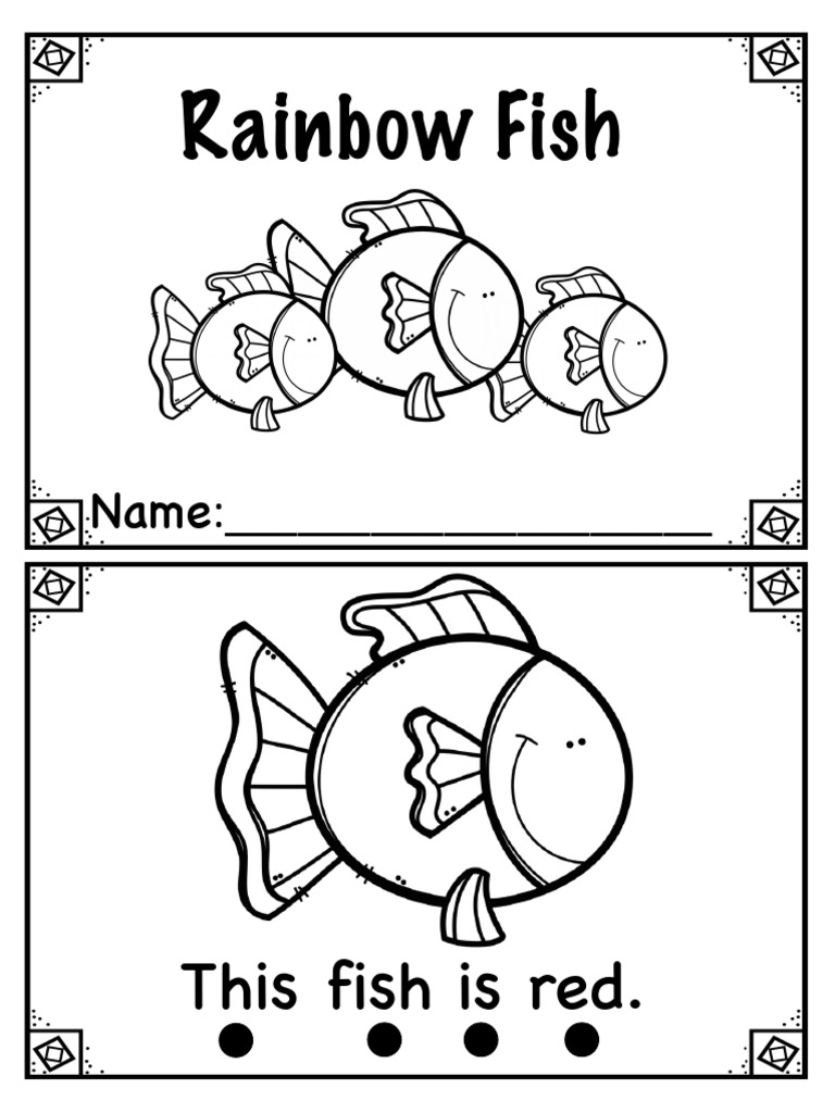 Rainbow Fish: This Fish Is Red | PDF