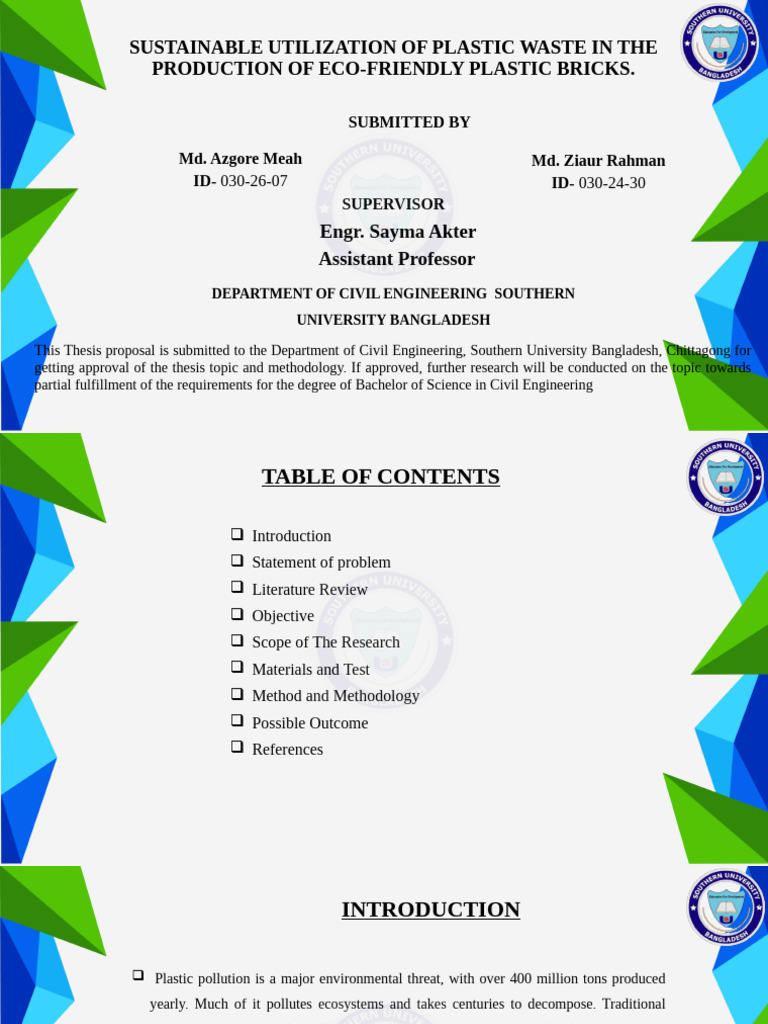 Presentation On Plastic Waste Management Final | PDF | Waste Management ...