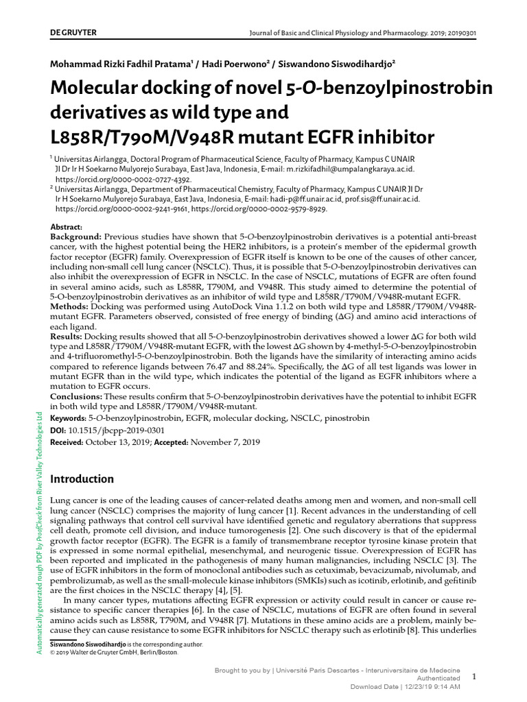 Pratama Et Al 2019 Moldoc Novel 5 o Benzoilpinostrobin Derivatives ...