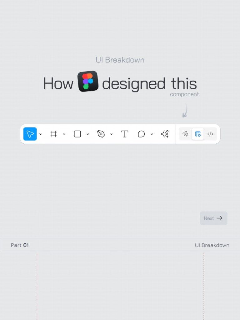 UI Breakdown - How Figma Designed This | PDF