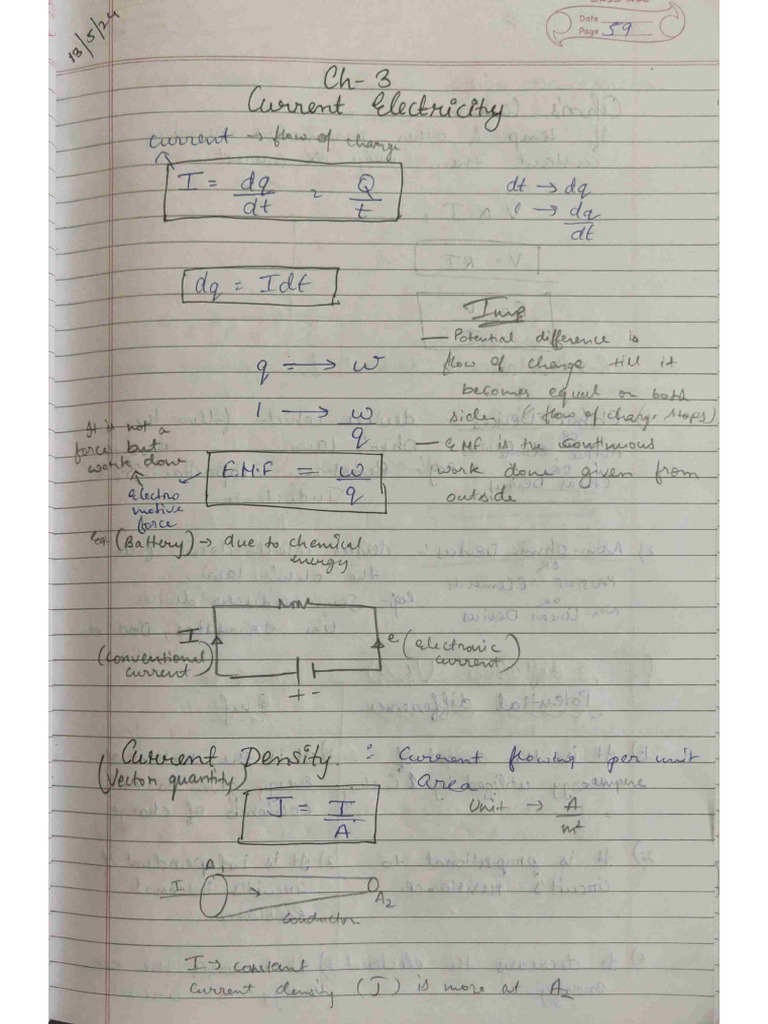CH 3 Current Electricity | PDF