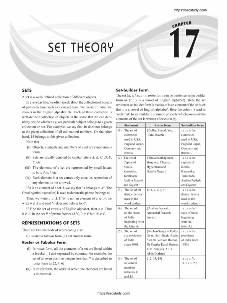 Set | PDF