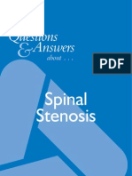 Spinal Stenosis Q & A