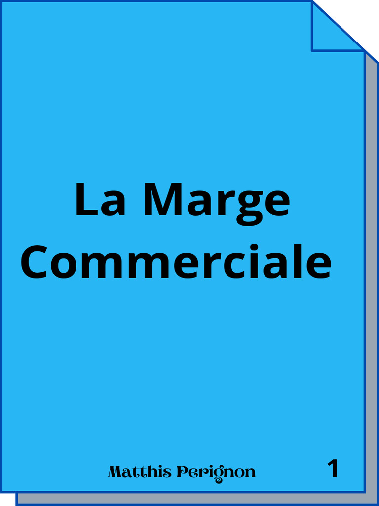 Définition et interprétation de la marge | PDF | Inventaire | Business