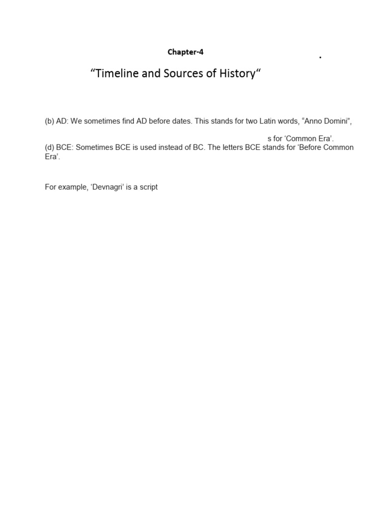 Understanding Historical Time and Sources | PDF | Anno Domini | Common Era