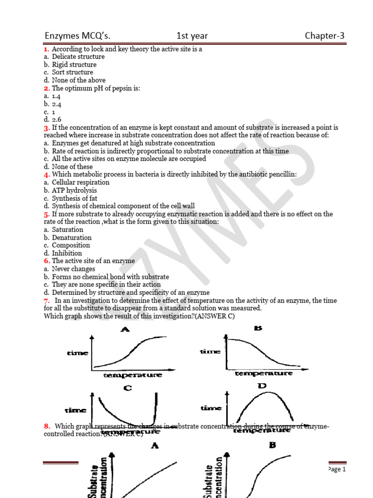 Competitive Inhibitors in Enzyme Activity | PDF | Enzyme | Enzyme Inhibitor