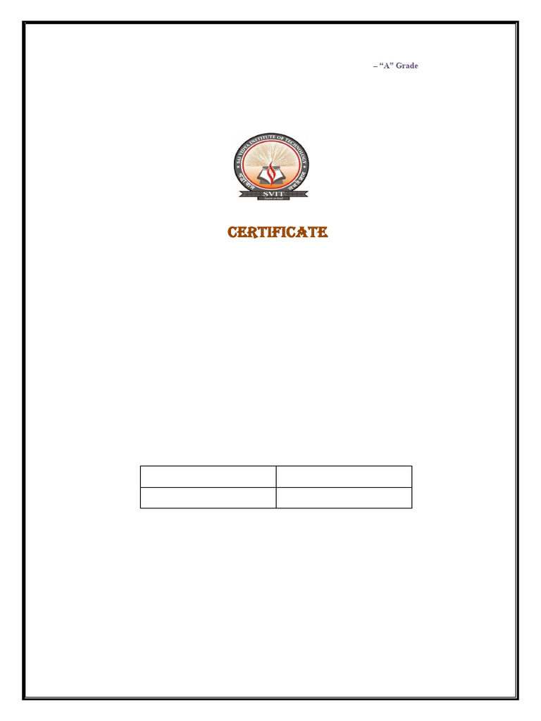 SCR Cert | PDF