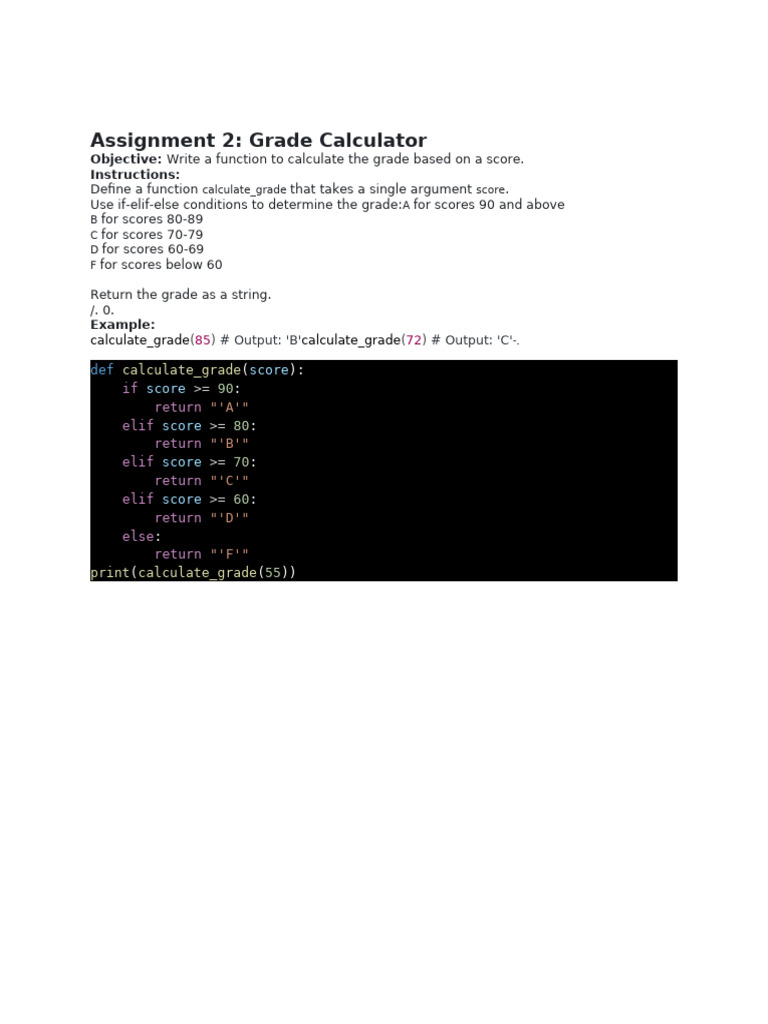 Understanding 28/32 Grade Calculation | PDF