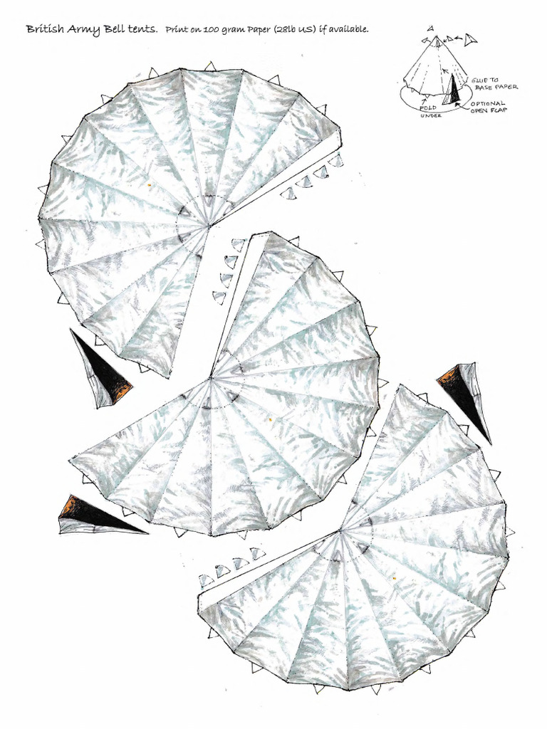 AZB - British - Bell - Tents Sheet | PDF