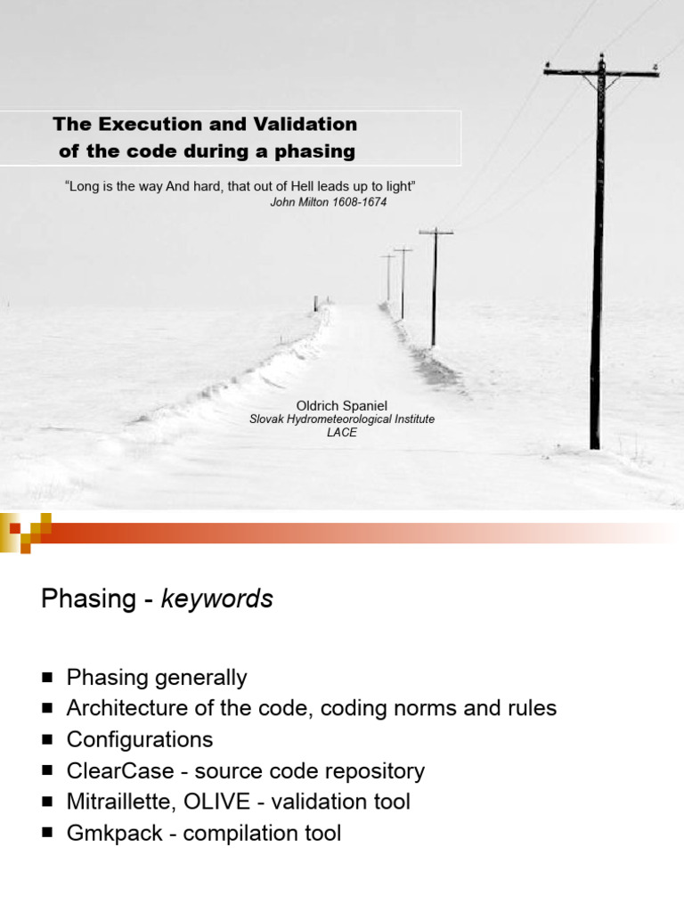 The Execution and Validation of The Code During A Phasing | PDF ...
