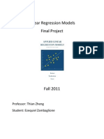 Linear Regression Model