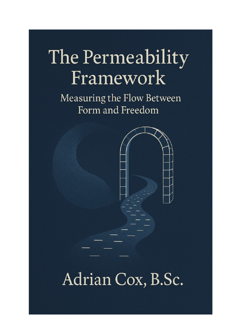 The Permeability Framework - Measuring The Flow Between Form and ...