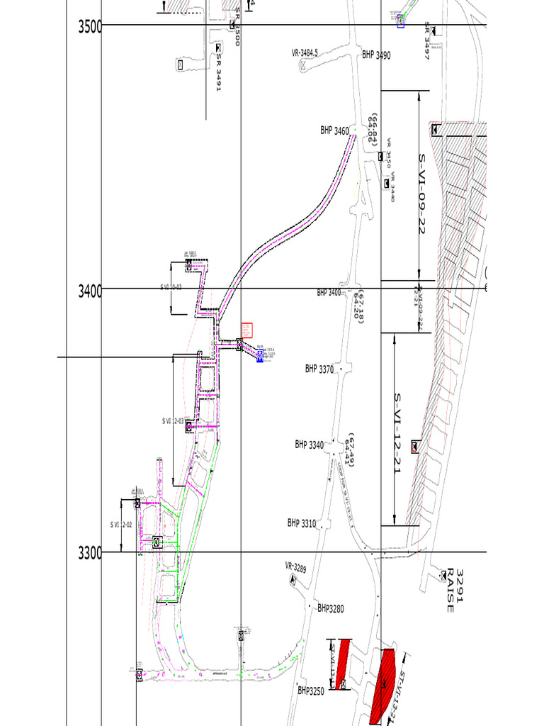 Part Plan of 60mRL ST 12-02, 12-03 & 10-03 | PDF